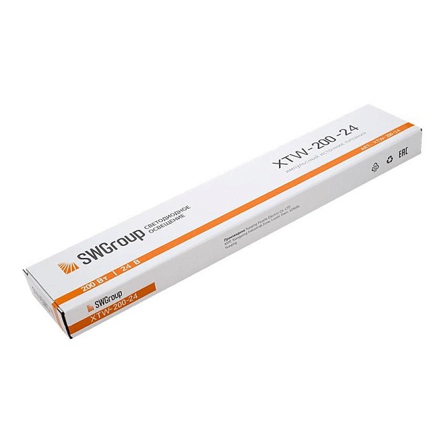 Блок питания SWG 24V 200W IP67 8,3A XTW-200-24 003074 Фото № 3