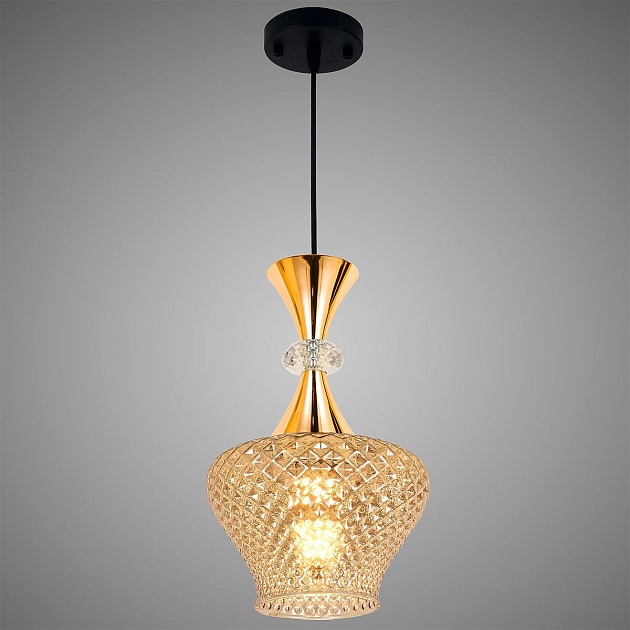 Подвесной светильник Reluce 09004-0.9-01 Amber изображение 3 Подвесной светильник Reluce 09004-0.9-01 Amber Фото № 3