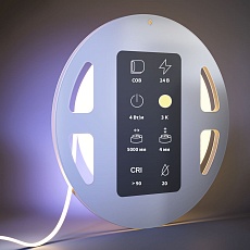 Светодиодная лента Maytoni 4W/m 480LED/m COB теплый белый 5M 201065 2