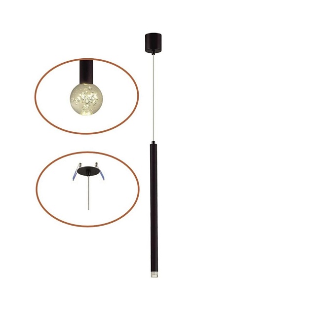 Подвесной светильник Odeon Light HIGHTECH 4373/3LA Фото № 1