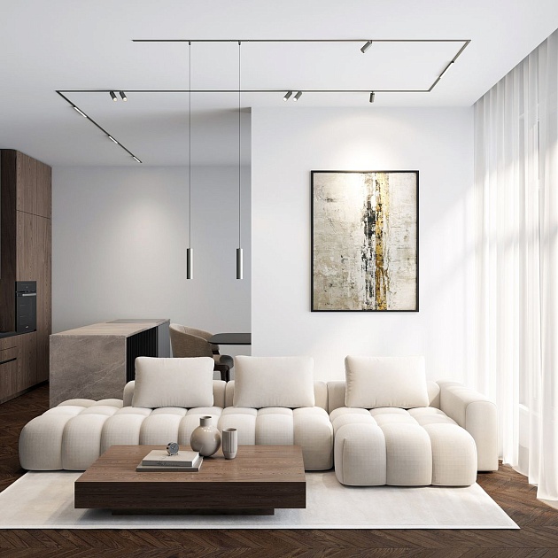 Трековый светодиодный светильник Denkirs Shine Linear DK5751-DN Фото № 5