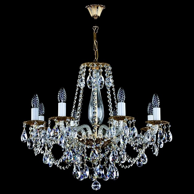 Подвесная люстра Artglass Demeter VIII. Polished CE Фото № 1