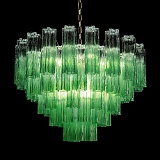 Подвесная люстра Loft IT Murano 10580/800 Clear green 1