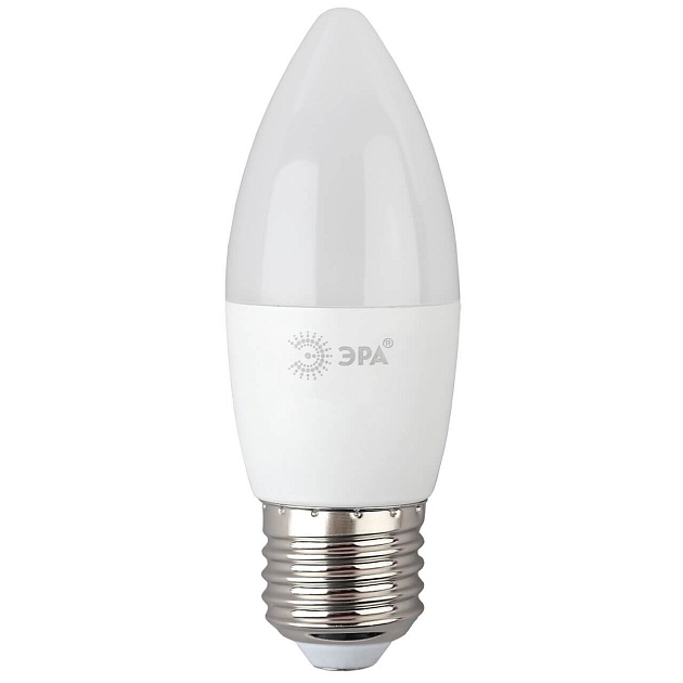 Лампа светодиодная ЭРА E27 8W 6500K матовая B35-8W-865-E27 R Б0045342 фото 