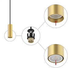 Подвесной светильник Nowodvorski Fourty S Brass/Black 10766 2