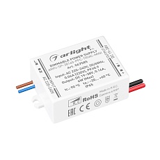 Блок питания Arlight ARPJ-SP-38160-PFC-TRIAC-MINI (6W, 19-38V, 160mA) 047585
