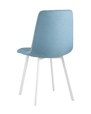 Кухонный стул Stool Group Chilly рогожка голубой (ножки белые) OS-2011 1009-8 wl 5