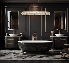 Подвесная люстра Fluorite Elegance GoldFL1106-11PO 2