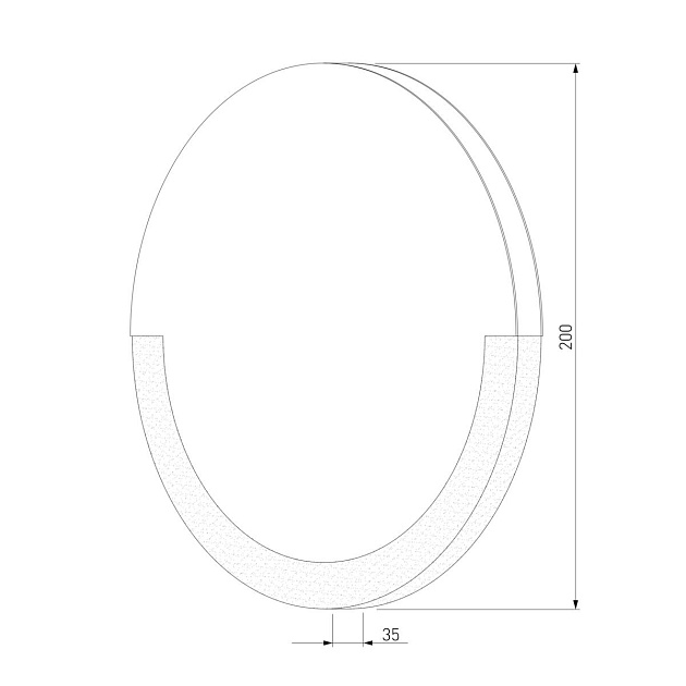 Настенный светодиодный светильник Eurosvet 40147/1 LED белый Фото № 2