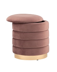 Пуф Stool Group Франсис велюр пыльно-розовый vd-fransis-b15 1