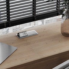 Выдвижной розеточный блок на 8 модулей Werkel серебряный W8078065 4690389211737 2