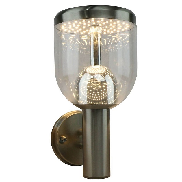Уличный настенный светодиодный светильник Arte Lamp Inchino A8163AL-1SS Фото № 1