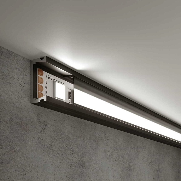 Профиль алюминиевый с рассеивателем Elektrostandard LL-2-ALP006 a053618 Фото № 1