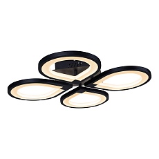 Потолочная светодиодная люстра iLedex Clover 6885/4 BK 3