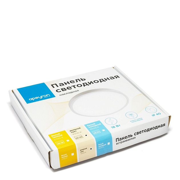 Накладная светодиодная панель Apeyron 06-40 Фото № 4