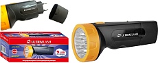 Рабочий светодиодный фонарь Ultraflash Accu Profi аккумуляторный 160х70 18 лм LED3829 11240 5