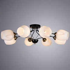 Потолочная люстра Arte Lamp Brighton A2706PL-8CK 2