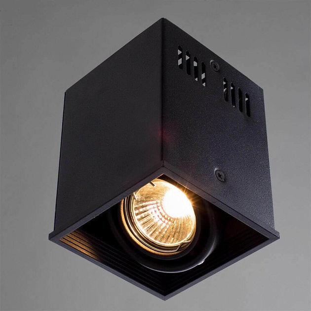 Потолочный светильник Arte Lamp Cardani A5942PL-1BK фото 2