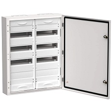 TITAN 5 Корпус металлический ЩРн-96 (2х48) 710х570х140мм IP54 белый IEK TI5-50-N-2X048-54