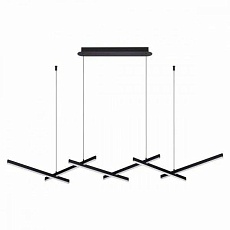 Люстра подвесная Alfa Light F3924-46 black 50W 120*33*H 120