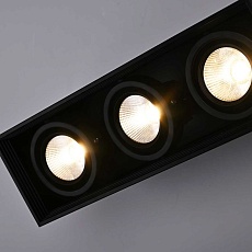 Встраиваемый светодиодный светильник Imperium Loft Lumo L3 Black 4000 321915-23 4
