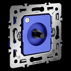 Механизм светорегулятора поворотно-нажимного 600 Вт S70 Voltum VLS0703M