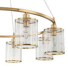 Подвесная люстра Indigo Dante 13022/8P Brass V000406 1