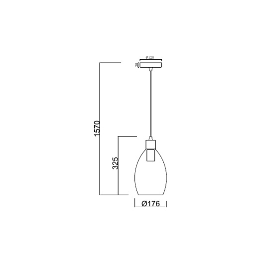 Подвесной светильник Vele Luce Placido VL5055P14 Фото № 4