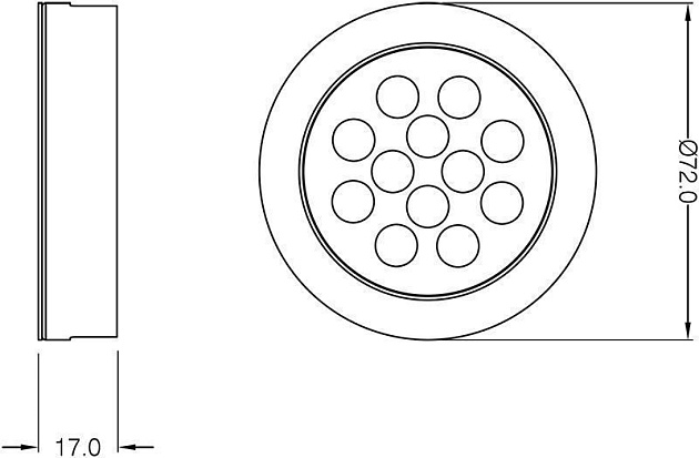 Потолочный светодиодный светильник Deko-Light Baham II 687134 Фото № 2