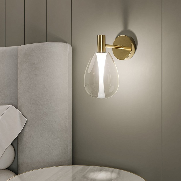 Бра Eurosvet Magma 60175/1 латунь изображение 6 Бра Eurosvet Magma 60175/1 латунь Фото № 6