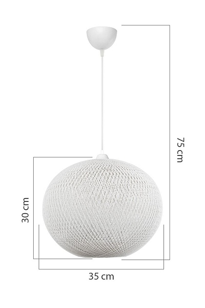 Подвесной светильник Toplight Lizbeth TL1612H-01WH Фото № 4