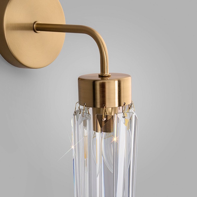 Бра Eurosvet Gilian 60163/1 латунь изображение 4 Бра Eurosvet Gilian 60163/1 латунь Фото № 4