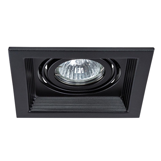 Встраиваемый светильник Arte Lamp Canis A6661PL-1BK Фото № 1