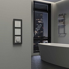 Рамка Werkel Acrylic на 3 поста черный W0032708 4690389184888 4