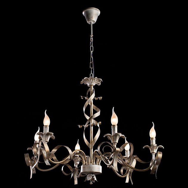 Подвесная люстра Arte Lamp Olivia A1018LM-6GA Фото № 2