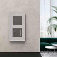 Рамка Werkel AluMax на 2 поста алюминий W0023506 4690389204036 1