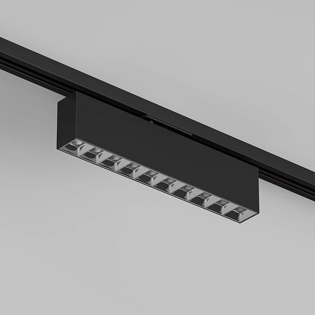 Трековый светодиодный светильник Denkirs Edder DK6444-BK Фото № 4