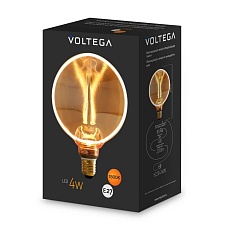 Лампа светодиодная филаментная Voltega 271 E27 4W 1800K желтая 8542 1