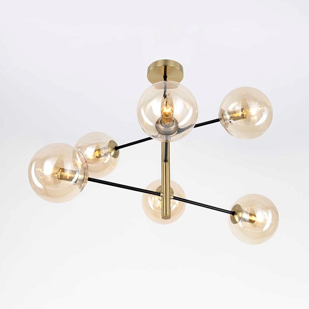 Люстра Citilux Лорен бронза CL146263 изображение 7 Люстра Citilux Лорен бронза CL146263 Фото № 7