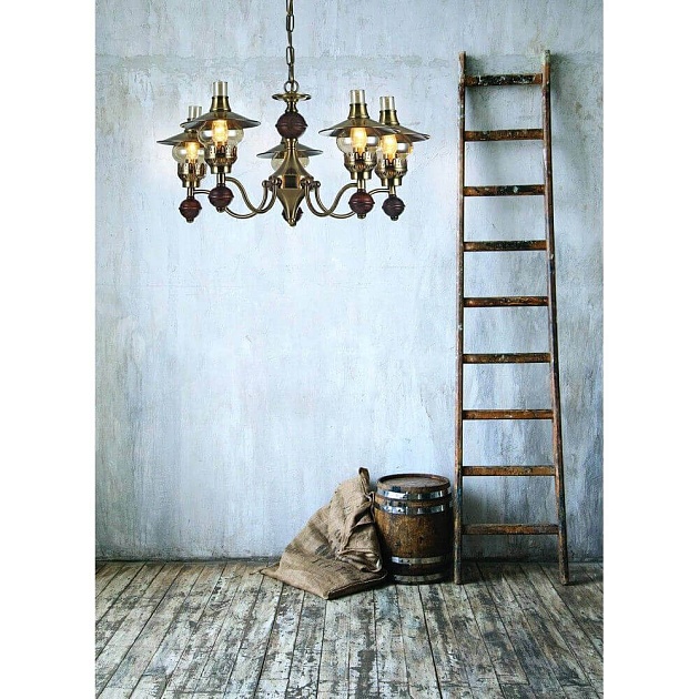 Подвесная люстра Arte Lamp Trattoria A5664LM-5AB Фото № 3