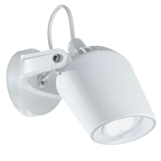 Уличный настенный светодиодный светильник Ideal Lux Minitommy AP Bianco 4000K 096483 фото 