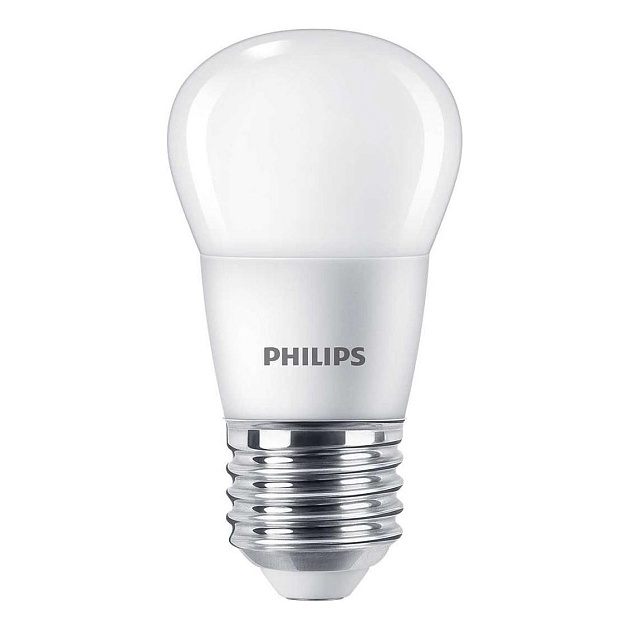 Лампа светодиодная Philips E27 6W 2700K матовая 929002971207 фото 