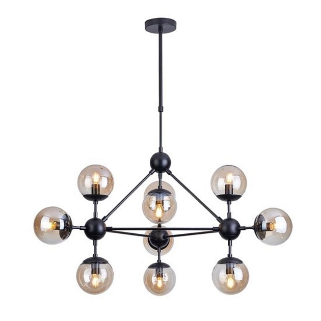Подвесная люстра Arte Lamp Bolla A1664SP-10BK Фото № 1