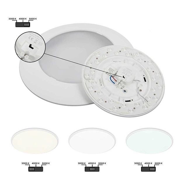 Потолочный светильник Mantra SLIM CCT 8691 изображение 3 Потолочный светильник Mantra SLIM CCT 8691 Фото № 3