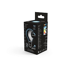 Лампа светодиодная филаментная диммируемая Gauss E14 9W 4100К матовая 105201209-D 3