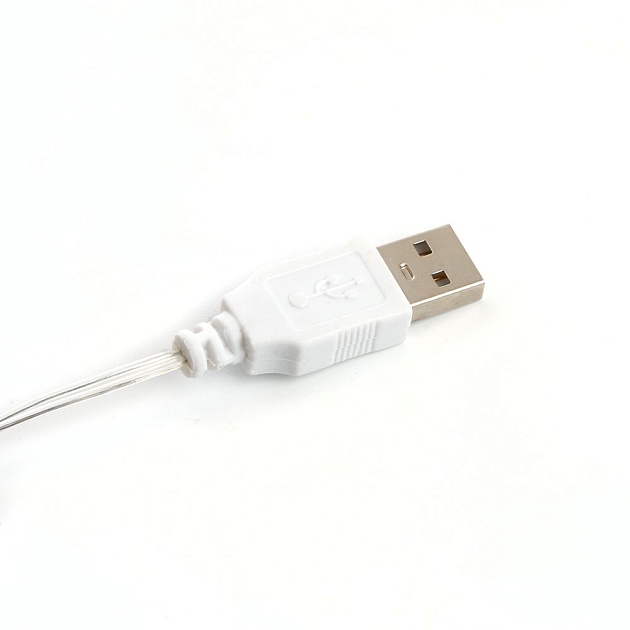 Светодиодная гирлянда Feron Роса USB дневной белый CL576 48187 фото 3
