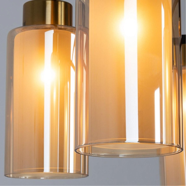 Потолочная люстра Arte Lamp Leo A7027PL-6BK изображение 4 Потолочная люстра Arte Lamp Leo A7027PL-6BK Фото № 4