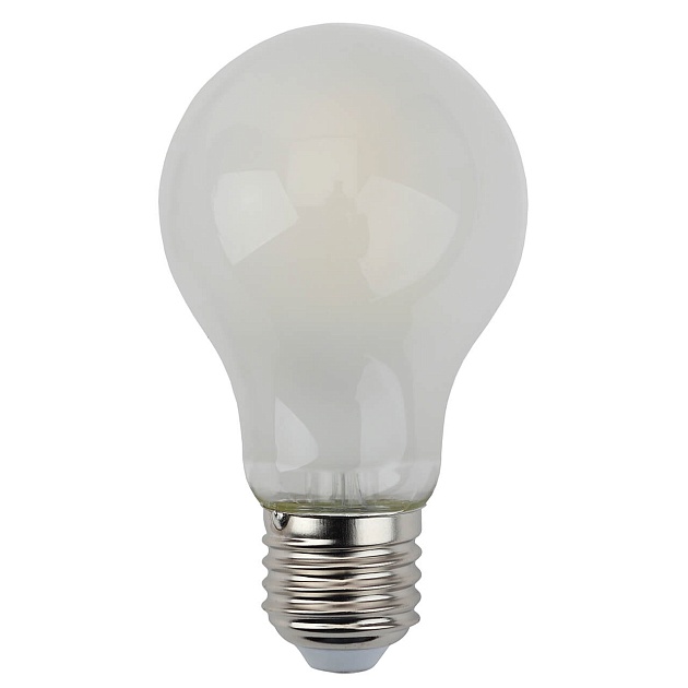 Лампа светодиодная филаментная ЭРА E27 15W 4000K матовая F-LED A60-15W-840-E27 frost Б0046984 фото 