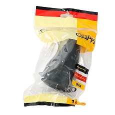 Розетка переносная 2P+PE Stekker Одри с крышкой черный RST16-21-44 32751 2