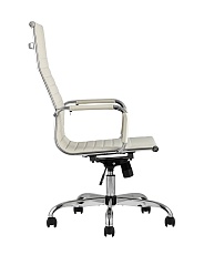 Офисное кресло TopChairs City бежевое D-101H beige 2